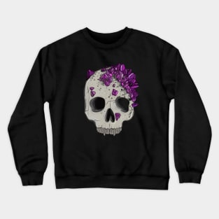 Crystal Vampire Skull Crewneck Sweatshirt